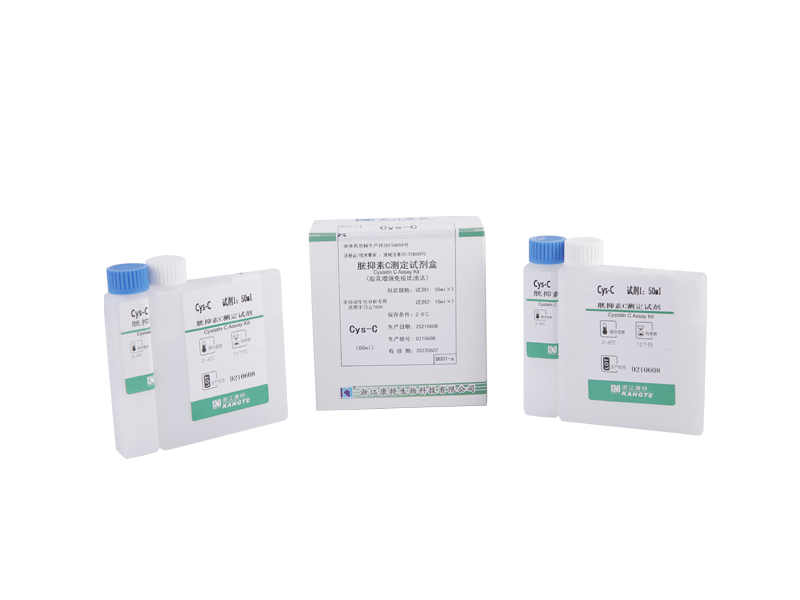 【Cys-C】Kit di dosaggio della cistatina C (metodo immunoturbidimetrico potenziato con lattice)